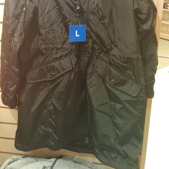 Lucky Brand Womens Rain Jacket Coat Parka Windbrea - Picture 6 of 10